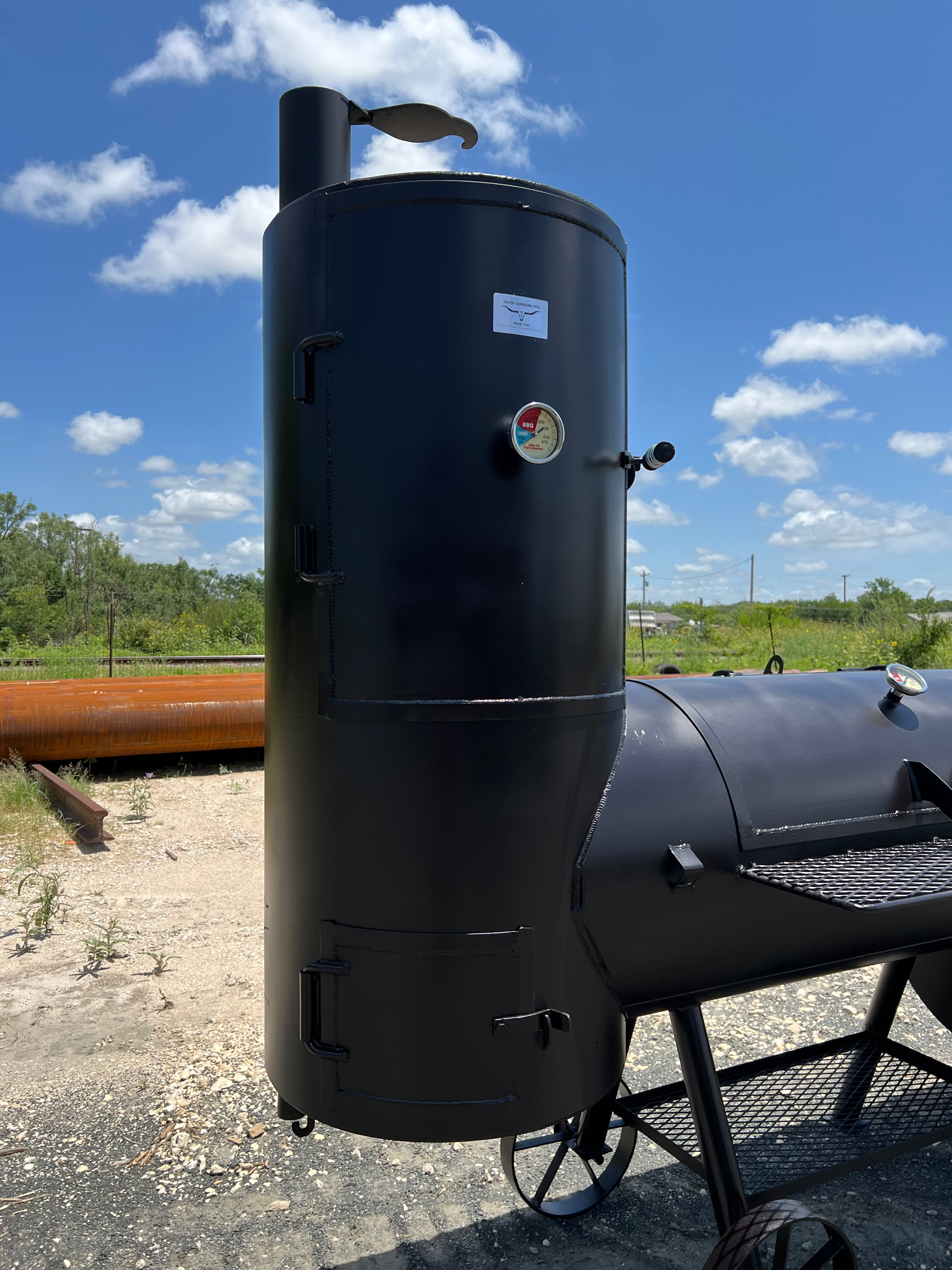 Large smoker deals cover